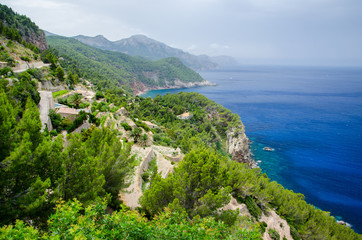 Mirador de las Ánimas with Serra de Tramuntana viewpoint