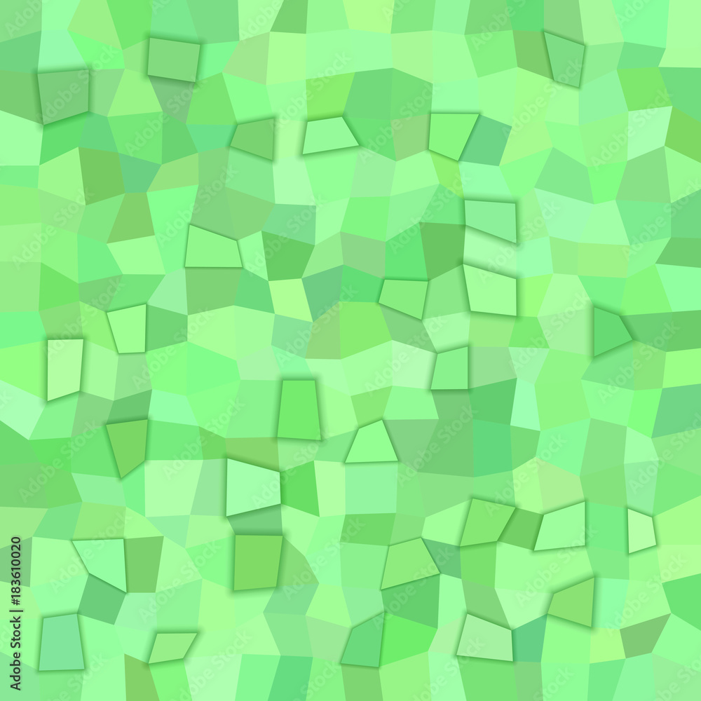 Poster geometrical abstract irregular polygon tile mosaic background - polygonal vector design from rectang