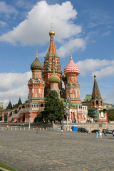 St. Basil's Cathedral  in Moscow, Russia