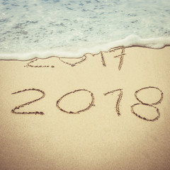 Silvester 2017 / Neujahr 2018 vintage