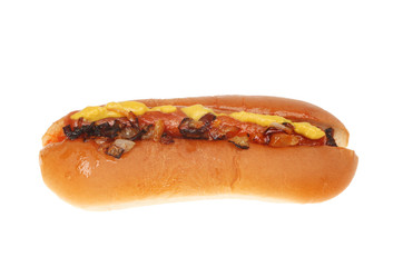 Hot dog isolated