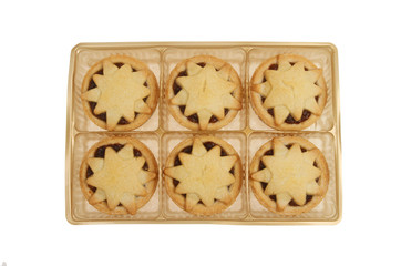 Mince pis in a tray
