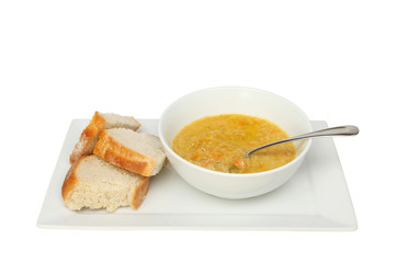 Chicken and vegetable soup