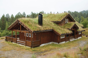 Wooden House with Porch