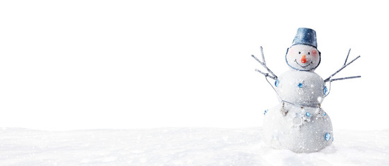 Schneemann - Weihnachtsmotiv