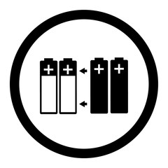 Rechargeable battery vector