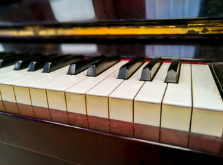 Piano, Musical Instrument, Piano Key, Music, Old