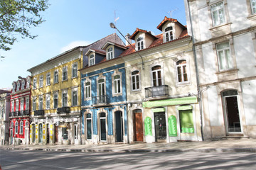 Fototapeta na wymiar Portugal, Coimbra multicolore