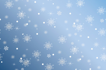 christmas background light blue