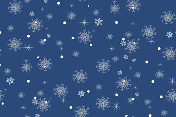 christmas background light blue