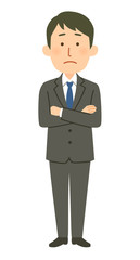 スーツの男性