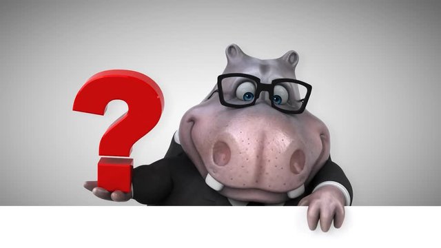 Fun hippo - 3D Animation