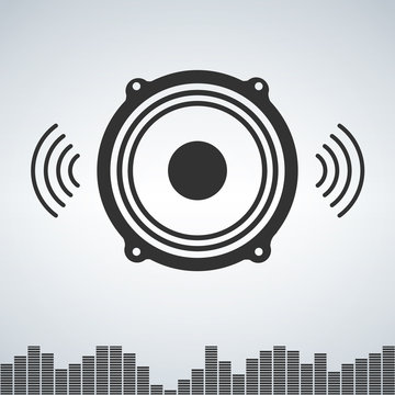 audio sound bar speacker icon