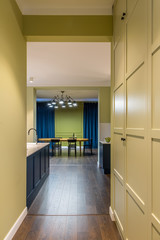 Hall in modern style