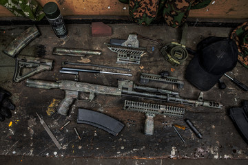 Modern Kalashnikov's rifle