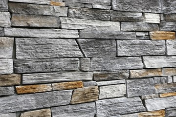 Wandverkleidung mit Naturstein