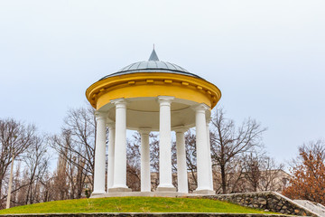 The royal rotunda was built in Voznesensk in 1837 for the visit of Emperor Nicholas I