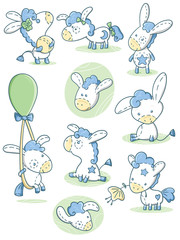 Cute little ponies