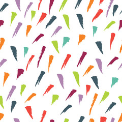 Abstract pattern with brush strokes Colorful background