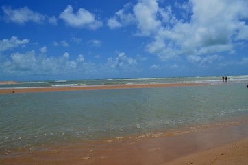 Casal na praia