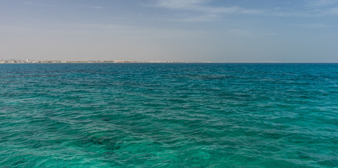Beautiful sea near Egypt