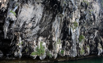 Karst island, Ko Phanak, Thailand