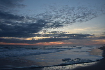 Sunset on the Crystal Coast