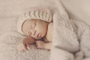 sweet sleeping newborn