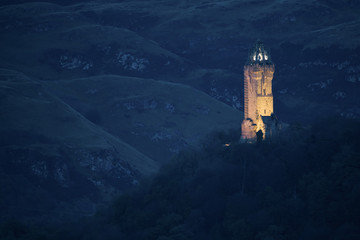 Blue Hour at the Sir William Wallace Monument