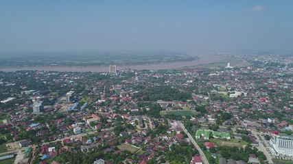 Laos Vientiane vue du ciel