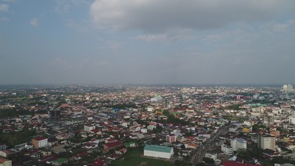 Obraz premium Laos Vientiane vue du ciel