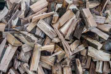 Holzlager