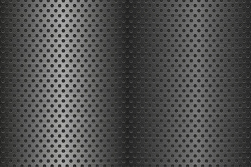 Metal perforated texture