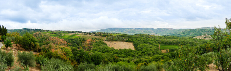 Fototapeta premium Tuscan landscape in Italy