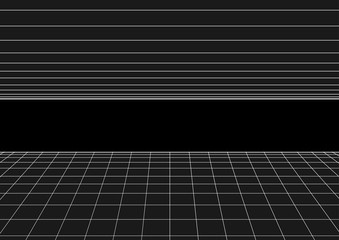 vector background in style of 80's