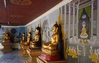 Buddhas at Wat Phra That, Doi Suthep, Thailand