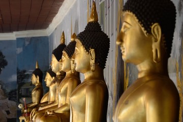 Buddhas at Wat Phra That, Doi Suthep, Thailand