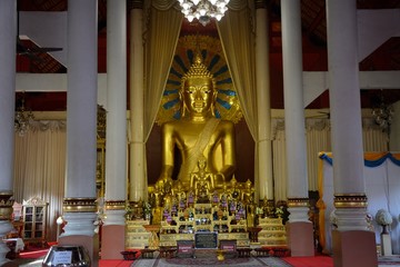 Buddha at Wat Phra Singh, Chiang Mai, Thailand