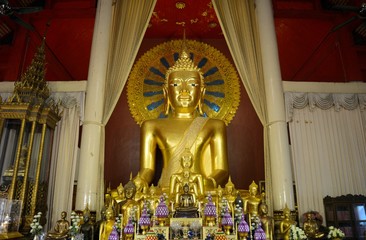 Buddha at Wat Phra Singh, Chiang Mai, Thailand