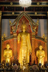Buddha at Wat Chedi Luang, Chiang Mai, Thailand