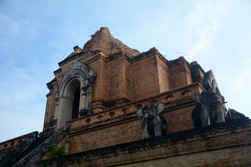 Wat Chedi Luang, Chiang Mai, Thailand
