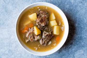 Turkish Kuzu Haslama / Lamb Stew  with Potatoes and Carrot