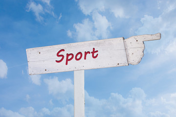 Schild 194 - Sport