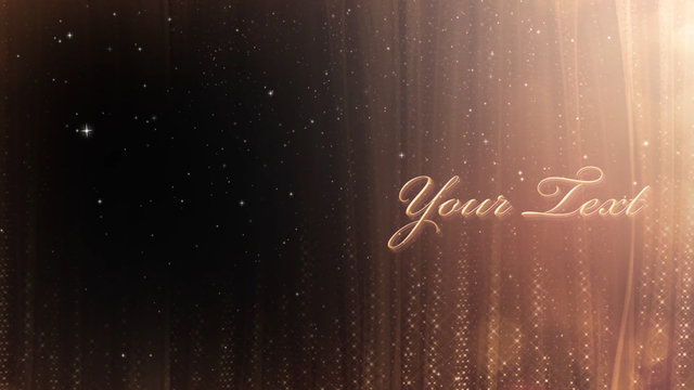 Glitter Curtain Overlay