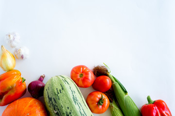 Assortment of fresh vegetables