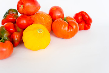 Assortment of fresh vegetables