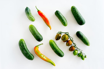 Assortment of fresh vegetables