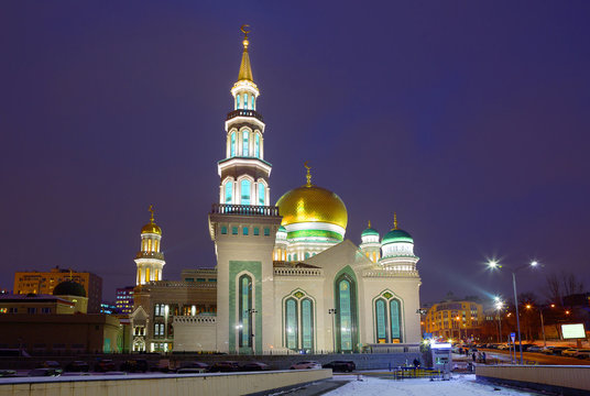 Россия. Московская соборная мечеть.