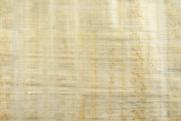 background, texture: surface of natural Egyptian papyrus, created by authentic technology