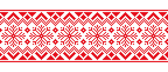 Scandinavian national ornament.
